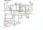 Schemat Elektryczny Suzuki Katana, Ap-50, Italjet Formula : Morini / Suzuki / Tgb
