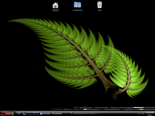 Mandriva Linux +compiz-fusion +emerald #LiunxScreeny