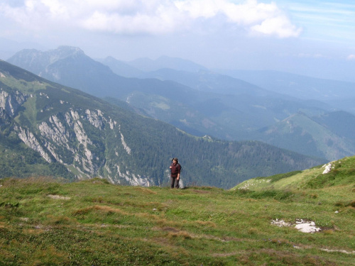 Widoki z Czerwonego Grzbietu #Góry #Tatry #Małołączniak