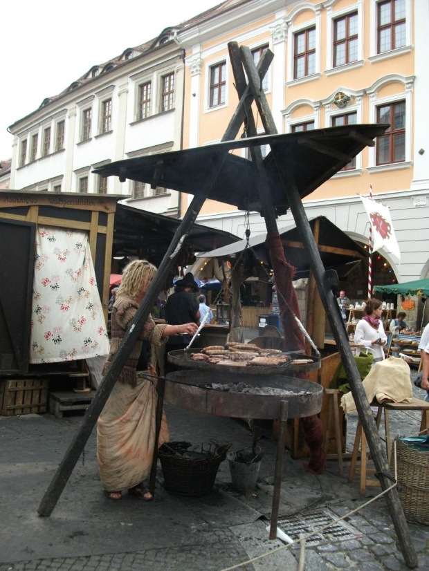 Görlitz,grilowanie w starym stylu...