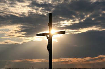 #Bralin #chmury #ZachódSłońca #krzyż