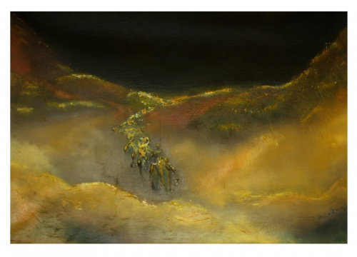 Karawana
olej, płótno, 40x50.
sprzedany