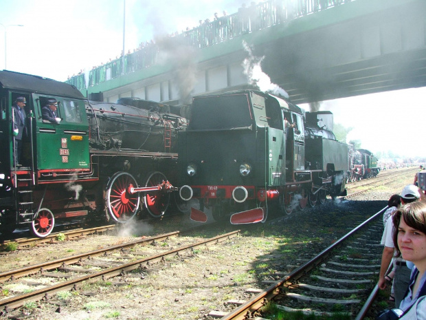 Wolsztyn 2009 - parada parowozów #ParadaParowozów