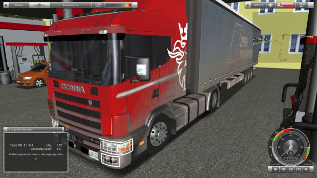 Scania 164L + krone #ZestawGTS