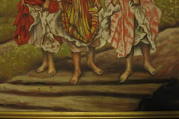 Cyganki, obraz olejny #allegro #aukcja #cyganki #obraz #olej #unikat #wojciechowski