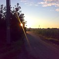 Wschód słońca na obrzeżach Sandomierza w lipcu. #poranek #Lato2008 #wschód #słońce #Sandomierz