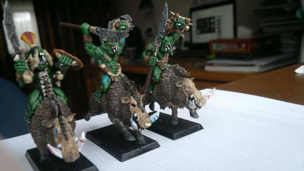 Savage orc boar boyz