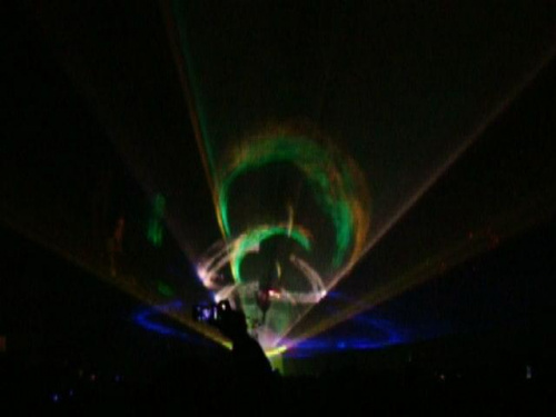 Laserowy pokaz na Cieplickim niebie :)))
