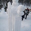 Szklarska Poręba,jedna z figur śniegowych-"Śniegolepy" :))) #Karkonosze #zima #śnieg #szadź