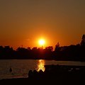 #ZachódSłońca #jezioro #słońce