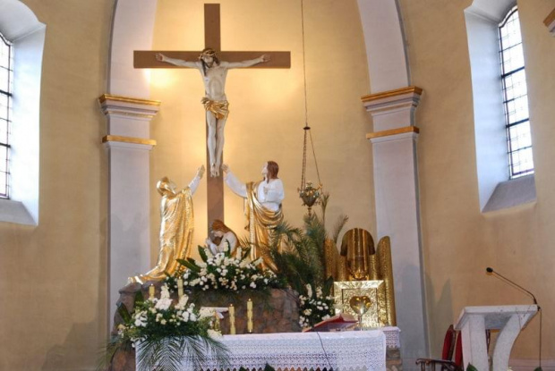 Kościół Podwyższenia Krzyża Wodzisław Śląski - Zawada.