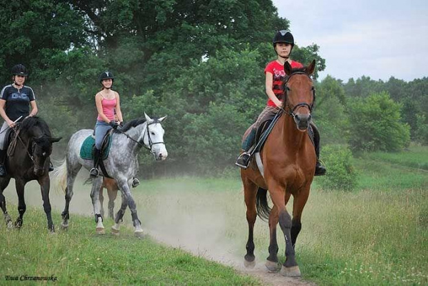 2009.06.18 Trening w Stodolach, Zosia i Ania