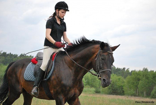 2009.06.18 Trening w Stodolach, Zosia i Ania