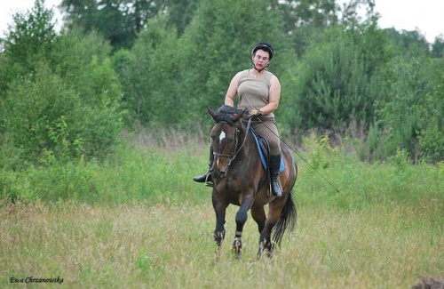 2009.06.18 Trening w Stodolach, Zosia i Ania