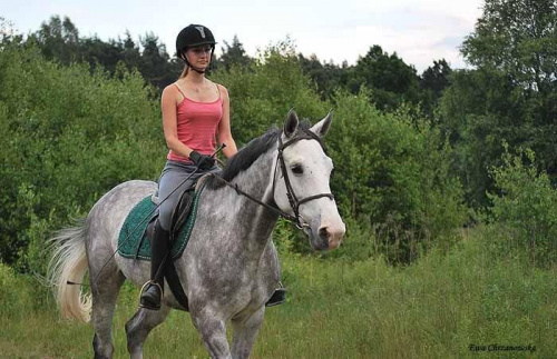 2009.06.18 Trening w Stodolach, Zosia i Ania