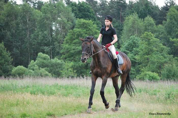 2009.06.18 Trening w Stodolach, Zosia i Ania