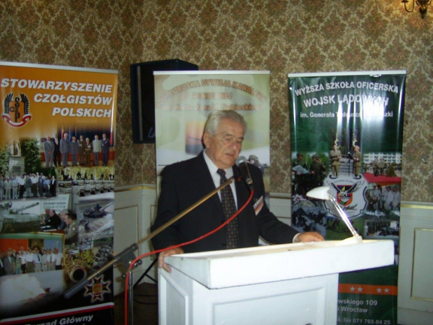 Na zakończenie konferencji głos zabrali:: gen Bolesław Matusz #Militaria #Konferencja #Osoby