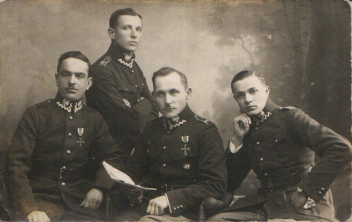 Jan Antczak i inni weterani.