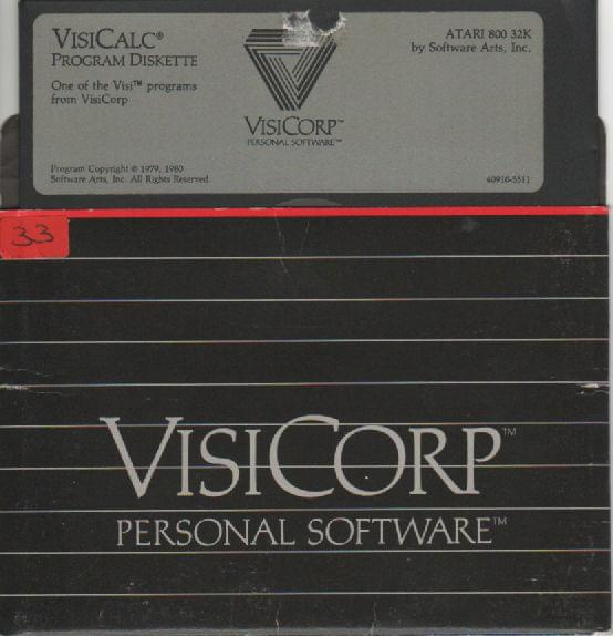 VisiCalc na Atari