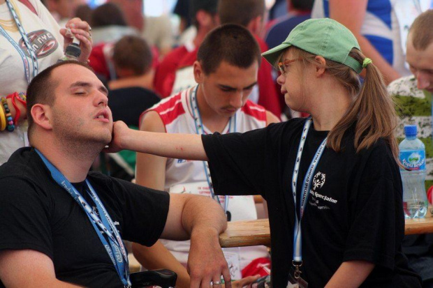 Takie sceny możliwe są tylko na takich zawodach,wzruszjące