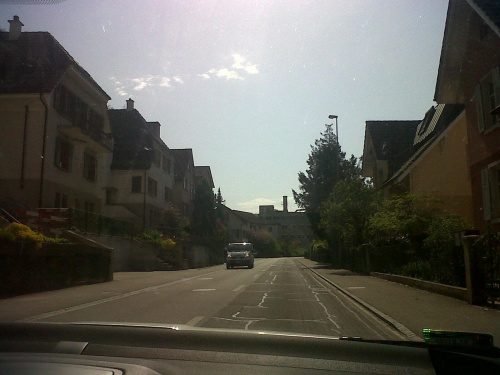 Liestal-ulica, przy której mieszkałam #hintermann #ZłamanieKościSkokowej