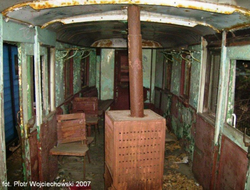 Wnętrze wagonu "ZNTK Opole"