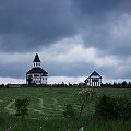 Kościółek cmentarny w Kořenovie widziany troszkę inaczej :)