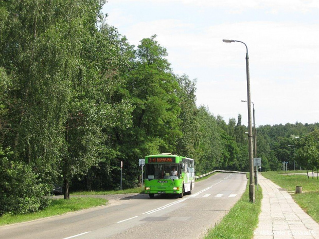 Jelcz 120M #277 (PKM Jastrzębie) na linii Z-41. Jastrzębie Zdrój, ul. Graniczna