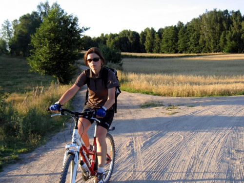 po 124 km dojeżdżamy nad Mamry