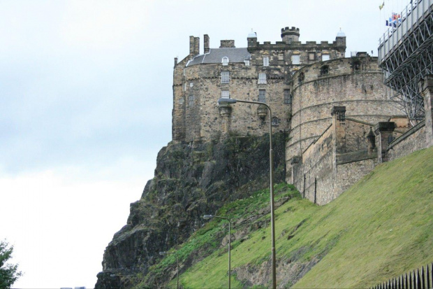 Zamek w Edynburgu #szkocja