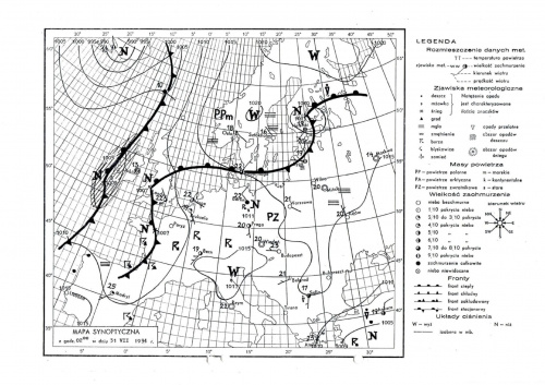 Sytuacja baryczna 31 VII 1994 #Lato94 #MapaSynoptycznaEuropy #upały