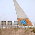 Pomnik zwycięstwa Armii Czerwonej zmieniono na pomnik tragedii Jeziora Aralskiego #uzbekistan