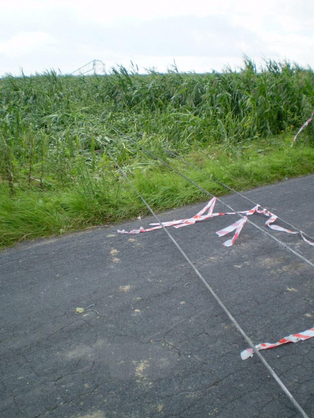 Strzelce Małe i najbliższe okolice po nawałnicy z 23 lipca ...