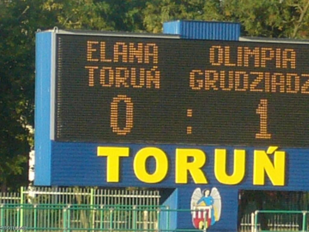 Elana - Olimpia Elbląg 0 - 1 19.09.2009