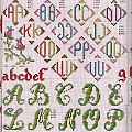 Alfabet haft krzyżykowy #alfabet #HaftKrzyżykowy