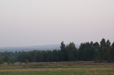 Pasmo Przedborskie widziane z drogi Piotrków - Kielce w Grębenicach (woj. Łódzkie) #GóraKrzemycza #FajnaRyba #Grębenice #Żarnów #PasmoPrzedborskie #WzgórzaOpoczyńskie #panorama