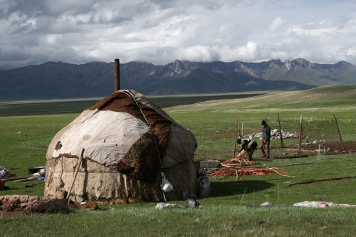 Jurta #góry #pamir #kirgistan