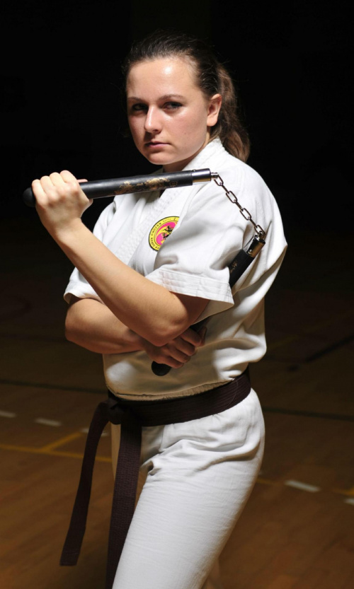 Kazoku Kenpo Karate - senpai Katarzyna Kurz #KarateOstróda #KatarzynaKurz #KazokuKenpoKarate #senpai