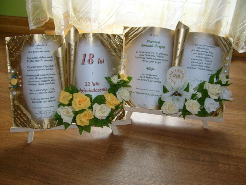 #bibuła #KsięgiOkolicznościowe #KwiatyZKrepiny #pamiątki #rękodzięło #zaproszenia