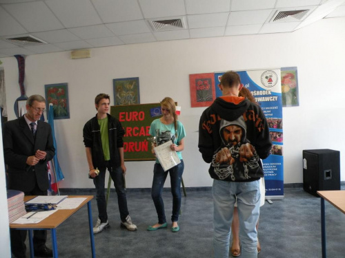 Turniej integracyjny dla uczniów z pionu szkół podstawowych, gimnazjalnych i specjalnych * Euro Warcaby Toruń 2013 * SOSW Toruń - 15.05.2013r.