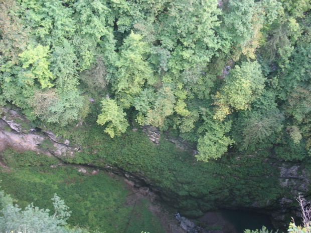 Park Krajobrazowy.Przepaść Macocha