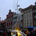 Betlejem Poznańskie.Festiwal Rzeźby Lodowej.