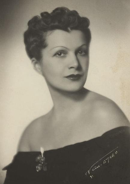 Irena Borowska, aktorka_1939 r.