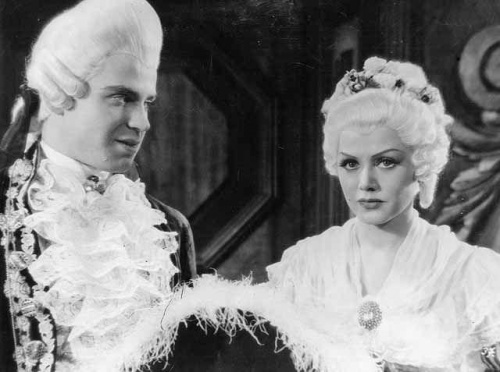 Aktorzy Janina Wilczówna i Witold Zacharewicz. Kadr z filmu " Halka "_1937 r.