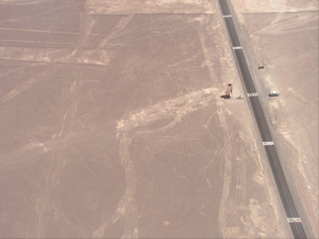 Płaskowyż Nazka - autostrada panamerykańska - Peru