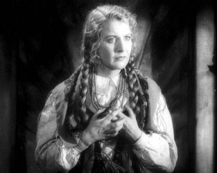 Lili Zielińska, aktorka, zdjęcie z filmu " Halka "_1937 r.