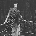 Maria Gorczyńska, aktorka, zdjęcie w domu aktorki_1939 r.