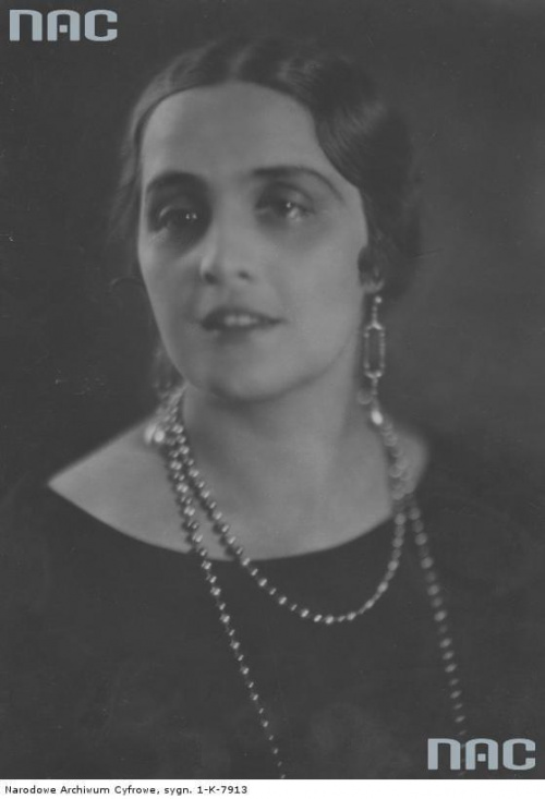 Maria Gorczyńska, aktorka Teatru Letniego i Teatru Narodowego_1926 r.