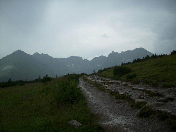 Zakopane 2009, sierpień, w drodze do Kuźnic