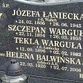 Żołnierz AK pochowany na cmentarzach świata
H. Balwińska "Lusia".